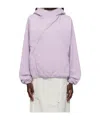 Post Archive Faction (paf) Ssense Exclusive Purple Hoodie