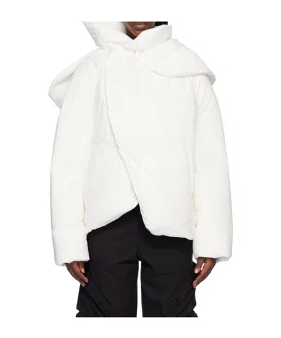 Post Archive Faction (paf) Irregular Design Down Jacket