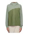 Post Archive Faction (paf) Green Paneled Jacket