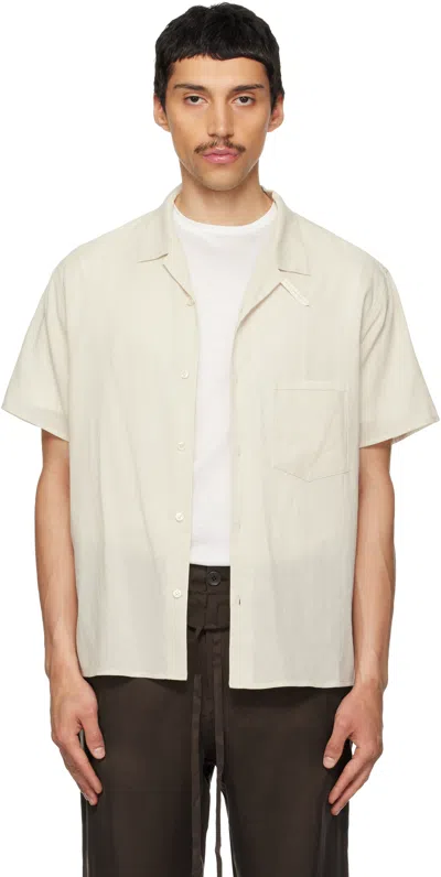 Post Archive Faction (paf) Off-white Vacation Archive Shirt In Neutral