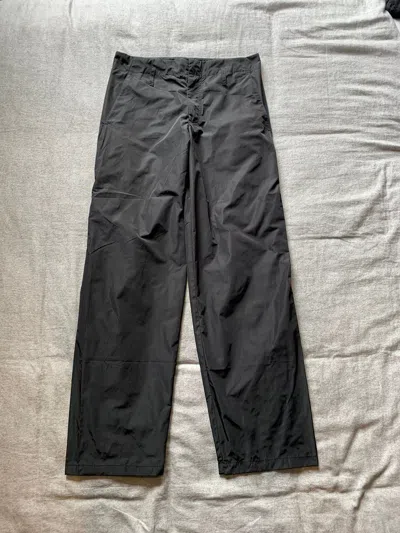 Pre-owned Post Archive Faction Paf Paf 4.0 Right Trousers Black