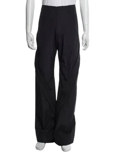 Pre-owned Post Archive Faction (paf) Pants In Blue