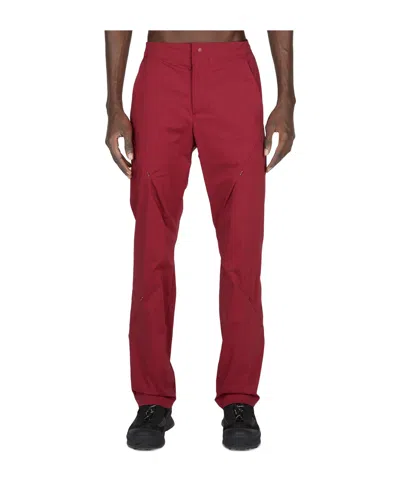 POST ARCHIVE FACTION (PAF) PLEATED ZIPPER CASUAL PANTS