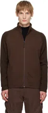 Post Archive Faction (paf) Ssense Exclusive Brown 7.0 Right Sweatshirt In Brown