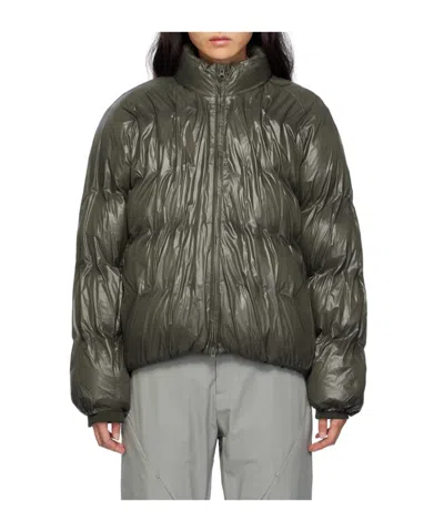 Post Archive Faction (paf) Stand Collar Down Jacket