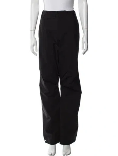 Pre-owned Post Archive Faction (paf) Straight Leg Pants In Black