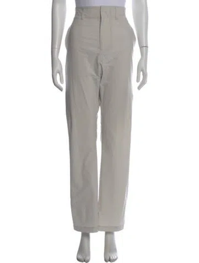 Pre-owned Post Archive Faction (paf) Straight Leg Pants In Gray