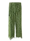 Post Archive Faction (paf) Woven 5.1 Technical Pants Left In Green