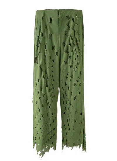Post Archive Faction (paf) Woven 5.1 Technical Pants Left In Green