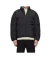 Post Archive Faction (paf) Zipper Down Jacket In Black