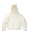 Post Archive Faction (paf) Zipper Down Jacket In White