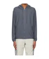 Post Archive Faction (paf) Ssense Exclusive Gray 5.0 Center Hoodie In Gray