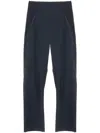 Post Archive Faction Panelled Straight Trousers In Black