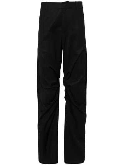 Post Archive Faction Straight-leg Trousers In Black