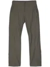 Post Archive Faction Straight-leg Trousers In Green