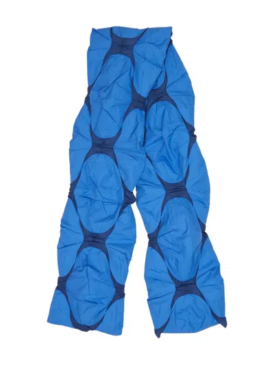 Post Archive Faction Taffeta Scarf In Blue