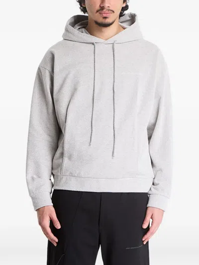 Post Archive Faction Work Archive Drawstring Hoodie In Gray