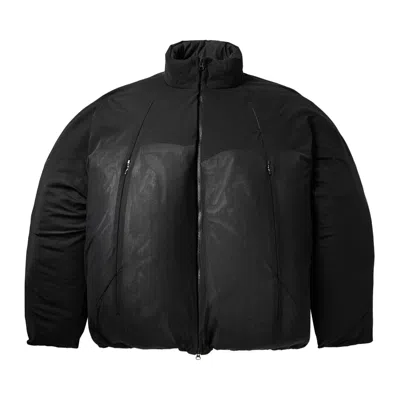 Pre-owned Post Archive Faction Woven 5.1 Down Jacket Left 'black' | Men's Size M