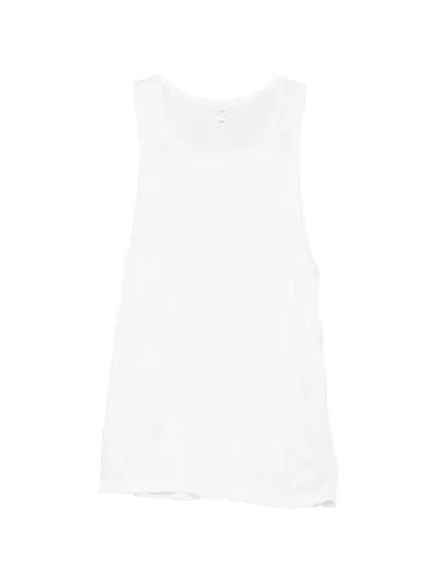 Post Archive Faction Wrinkled-effect Vest In White