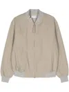 Post Archive Faction 6.0 Nylon Bomber Jacket In Grey