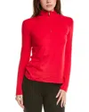 Post Card 1/4-zip Jumper Pullover In Red