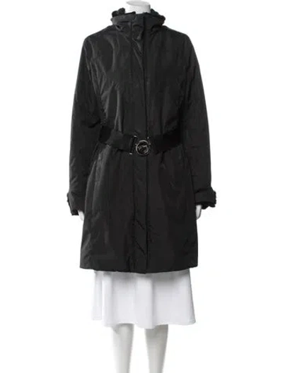 Pre-owned Post Card Down Coat In Black