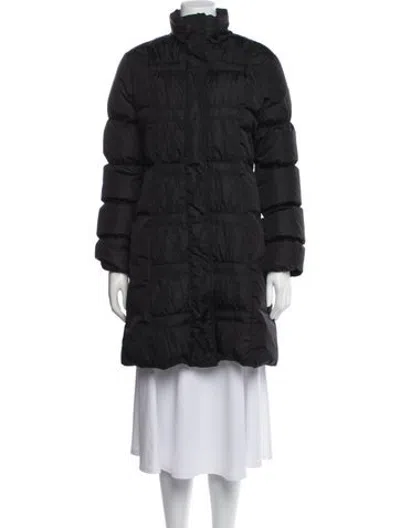 Pre-owned Post Card Down Coat In Black