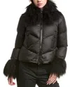 Post Card Down Jacket In Black