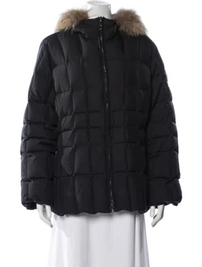 Pre-owned Post Card Down Jacket In Blue