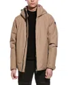 Post Card Down Ski Jacket In Brown