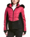 Post Card Down Ski Jacket In Multi