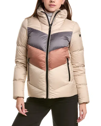 Post Card Down Ski Jacket In Neutral