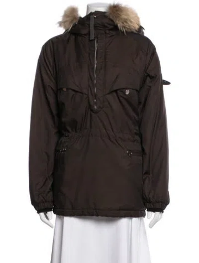 Pre-owned Post Card Jacket In Brown