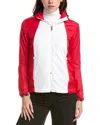 Post Card Light Zip Jacket In White