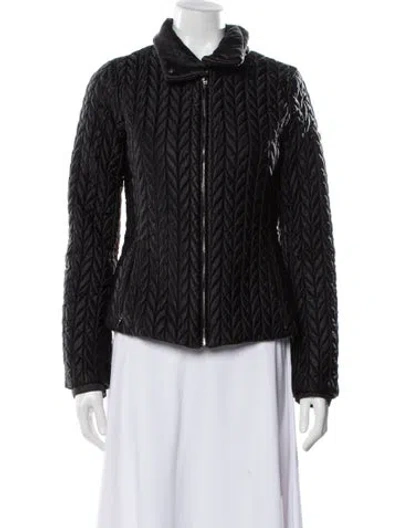 Pre-owned Post Card Nylon Jacket In Black