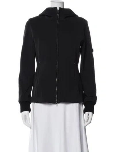 Pre-owned Post Card Nylon Utility Jacket In Black