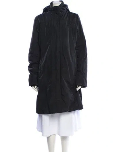 Pre-owned Post Card Parka In Black