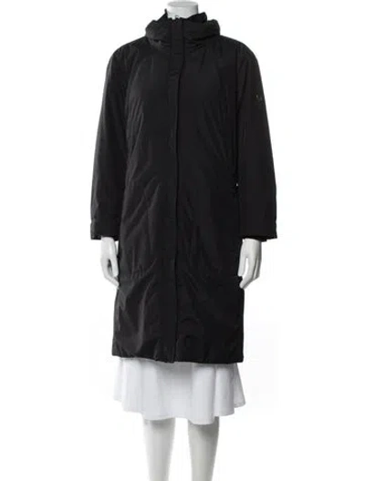 Pre-owned Post Card Parka In Black