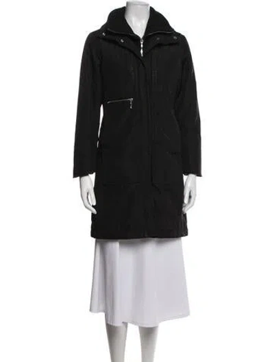 Pre-owned Post Card Parka In Black