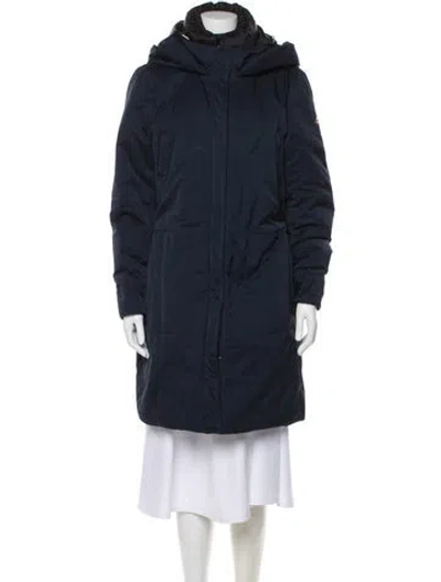 Pre-owned Post Card Parka In Blue