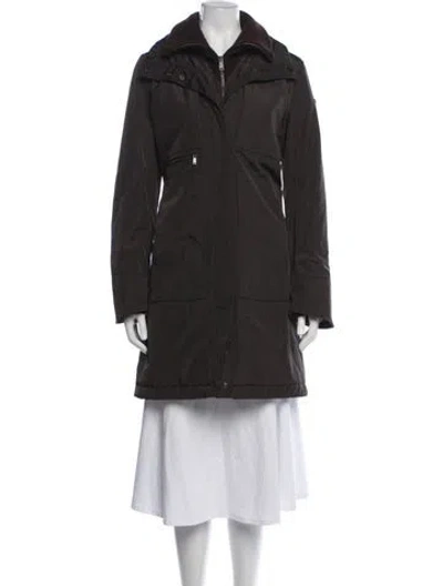Pre-owned Post Card Parka In Brown