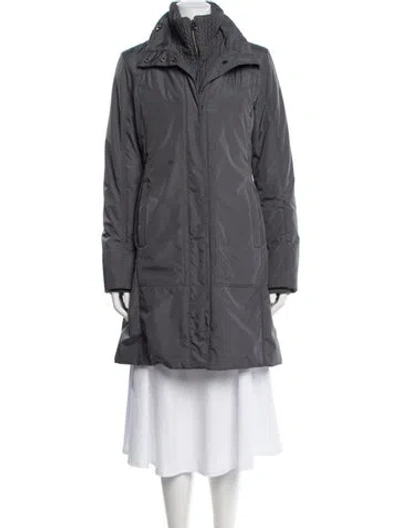 Pre-owned Post Card Parka In Gray