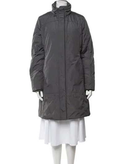 Pre-owned Post Card Parka In Grey