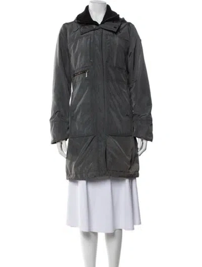 Pre-owned Post Card Parka In Grey