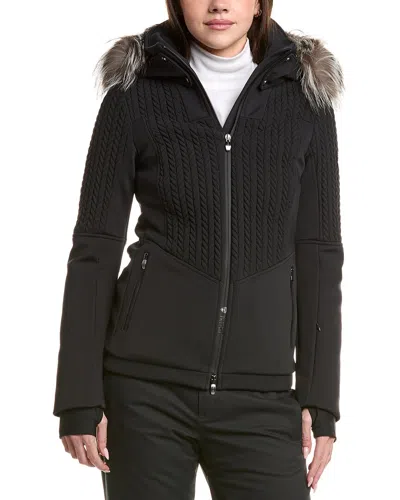 Post Card Ski Jacket In Black