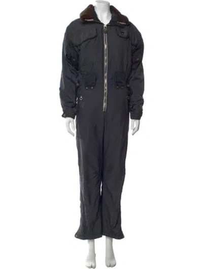 Pre-owned Post Card Ski Suit In Black