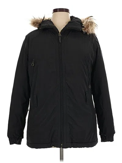 Pre-owned Post Card Snow Jacket In Black