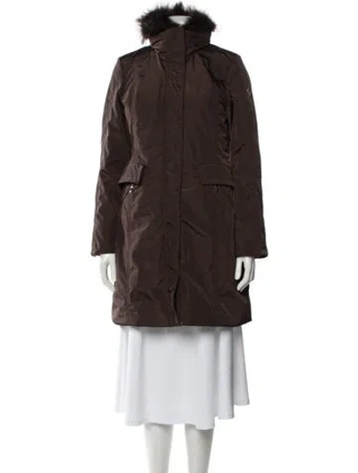 Pre-owned Post Card Utility Jacket In Brown