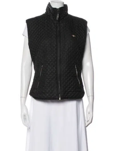 Pre-owned Post Card Vest In Black