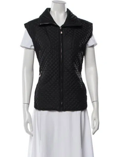 Pre-owned Post Card Vest In Black
